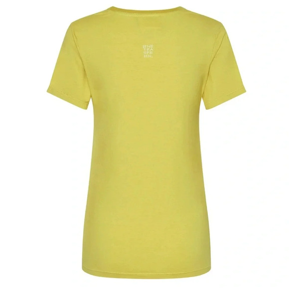 🌴 One Teaspoon NWT Fitted Crew Tee in Blazing Yellow SMALL - Picture 4 of 5